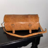 stoere lederen leer leren tas