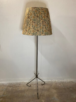 vintage staande lamp driepoot