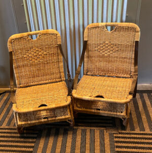 Rotan picnicstoel