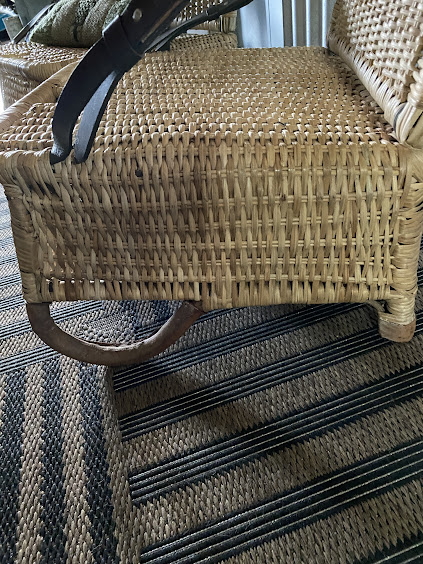 Rotan picnicstoel